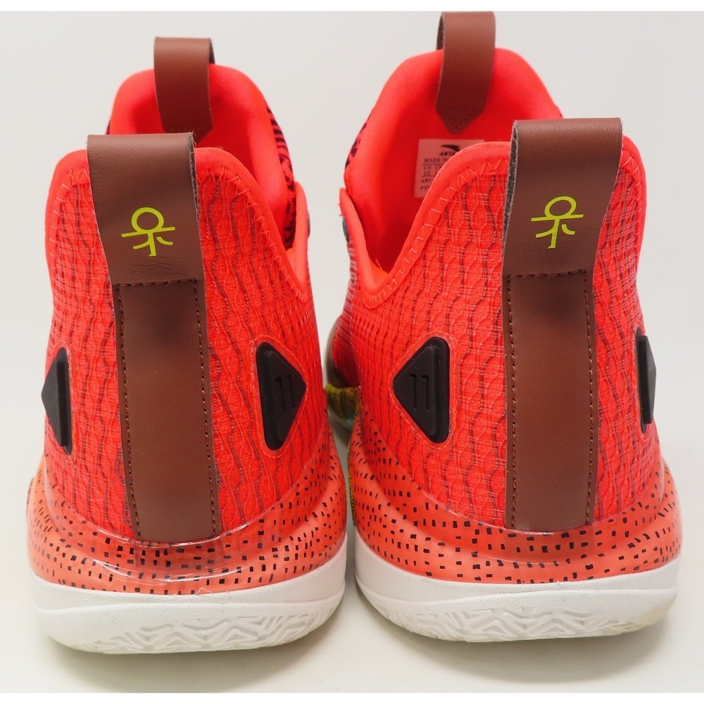 ANTA KAI 1 Kyrie Irving Red Graphic Basketball Shoes Mens 15 Rare HTF Loud Bold - Picture 7 of 14